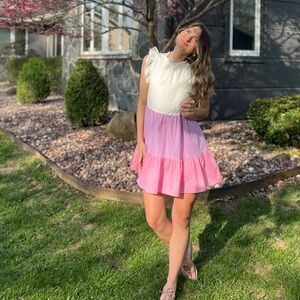 NWT HYFVE Color block Mini Dress